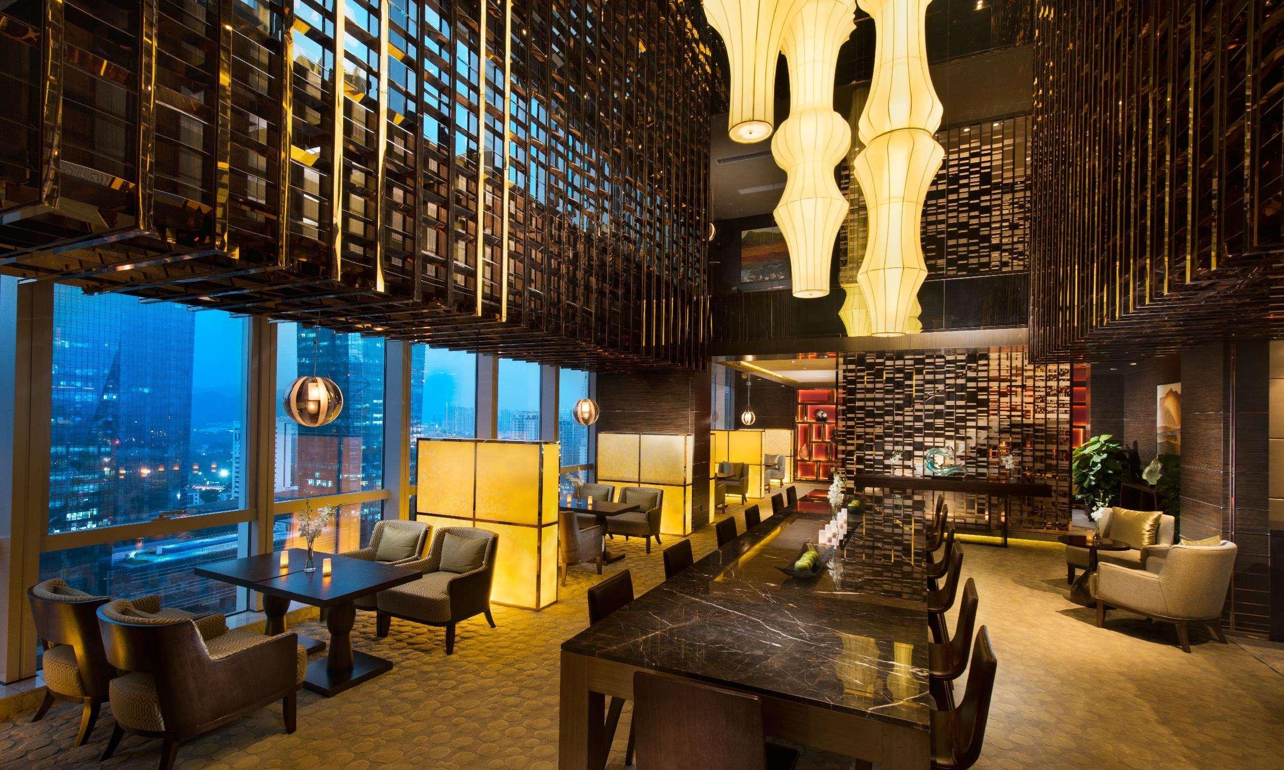 Hilton Shenzhen Futian, Metro Station At Hotel Front Door, Close To Futian Convention & Exhibition Center Zewnętrze zdjęcie